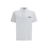 Moschino White Cotton Polo Shirt - Classic Style for Men