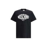 Moschino Black Cotton T-Shirt for Men