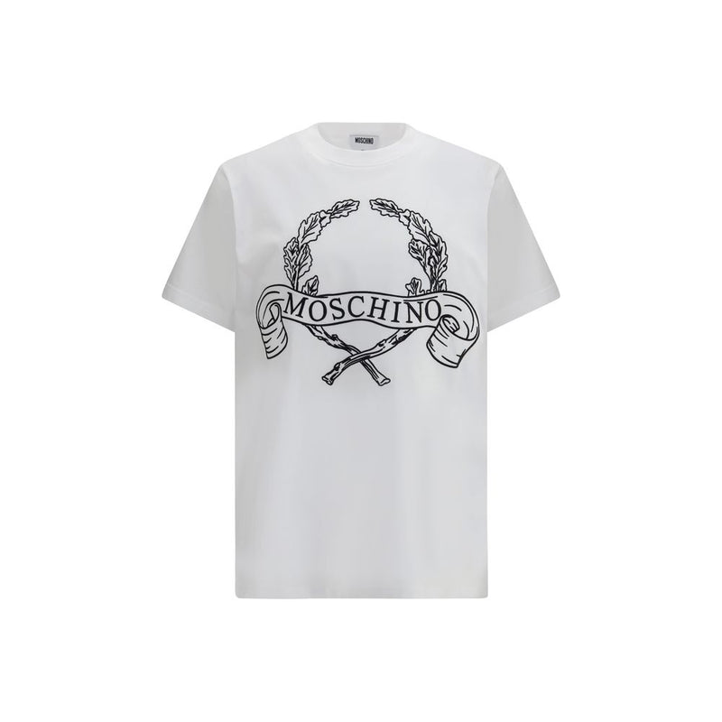 Moschino Wit Katoenen T-shirt