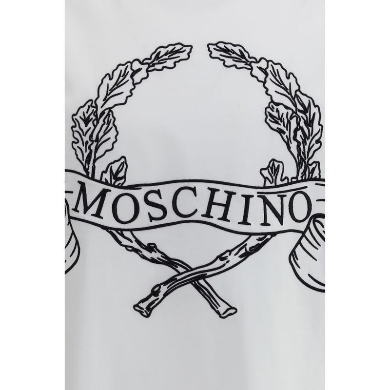 Moschino Wit Katoenen T-shirt