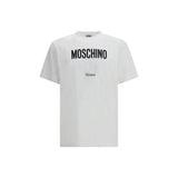 Moschino White Cotton Sportswear T-Shirt for Men