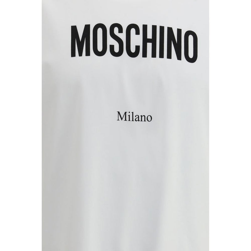 Moschino White Cotton Sportswear T-Shirt for Men