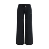 Off-White Bookish Regular Sweatpants - Black Cotton Casual Pants
