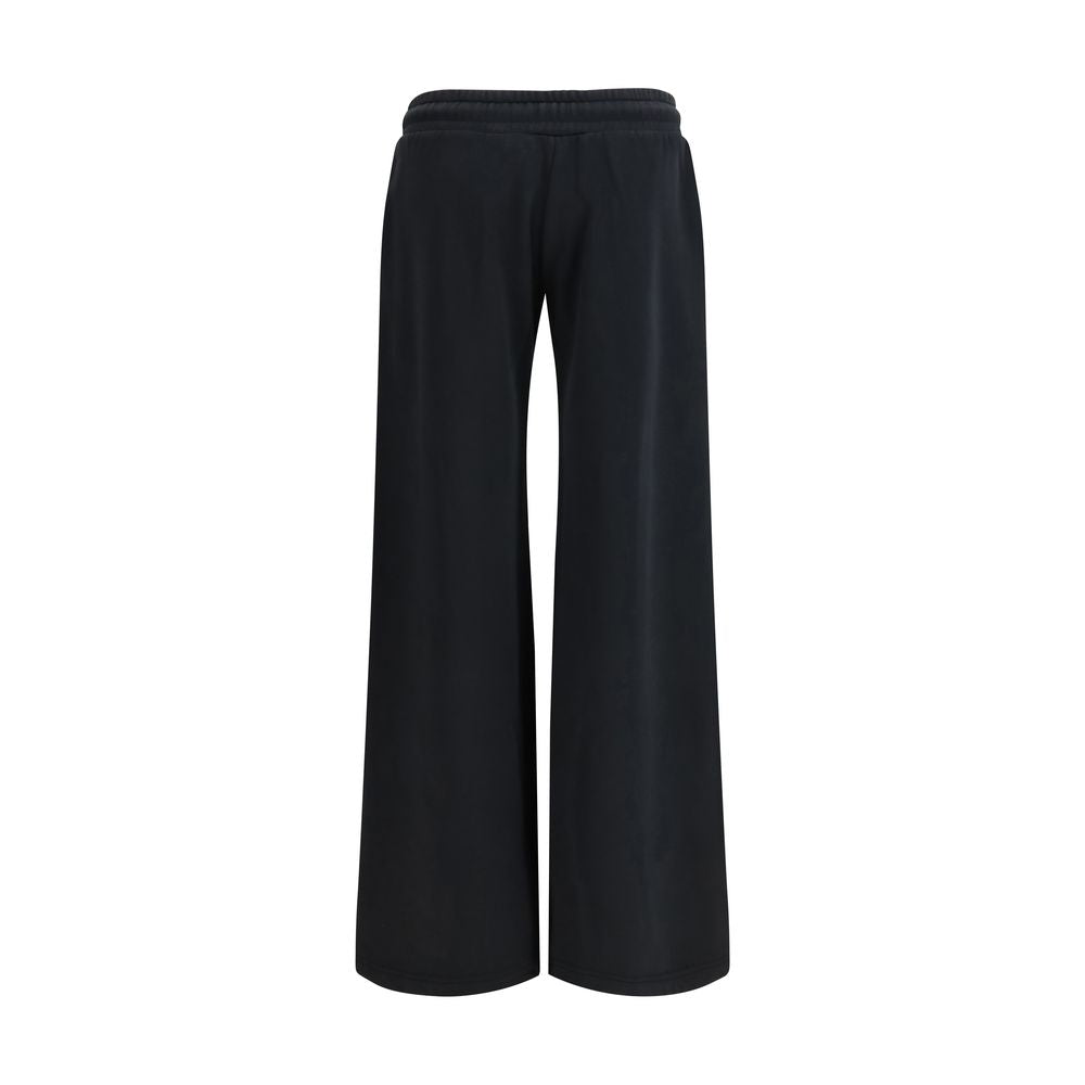 Off-White Bookish Regular Sweatpants - Black Cotton Casual Pants