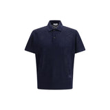 Polo en laine bleue Burberry