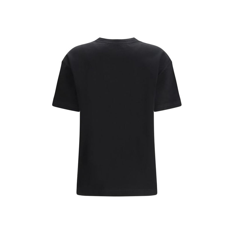 Off-White Big Logo Bookish T-Shirt - Black Cotton Sportswear
