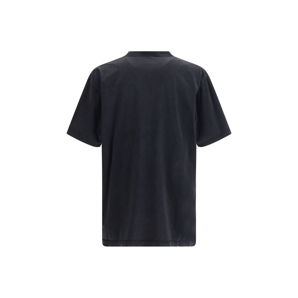 T-shirt Balenciaga en coton noir