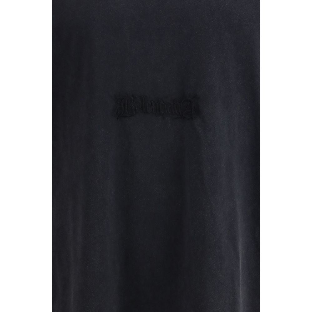 T-shirt Balenciaga en coton noir