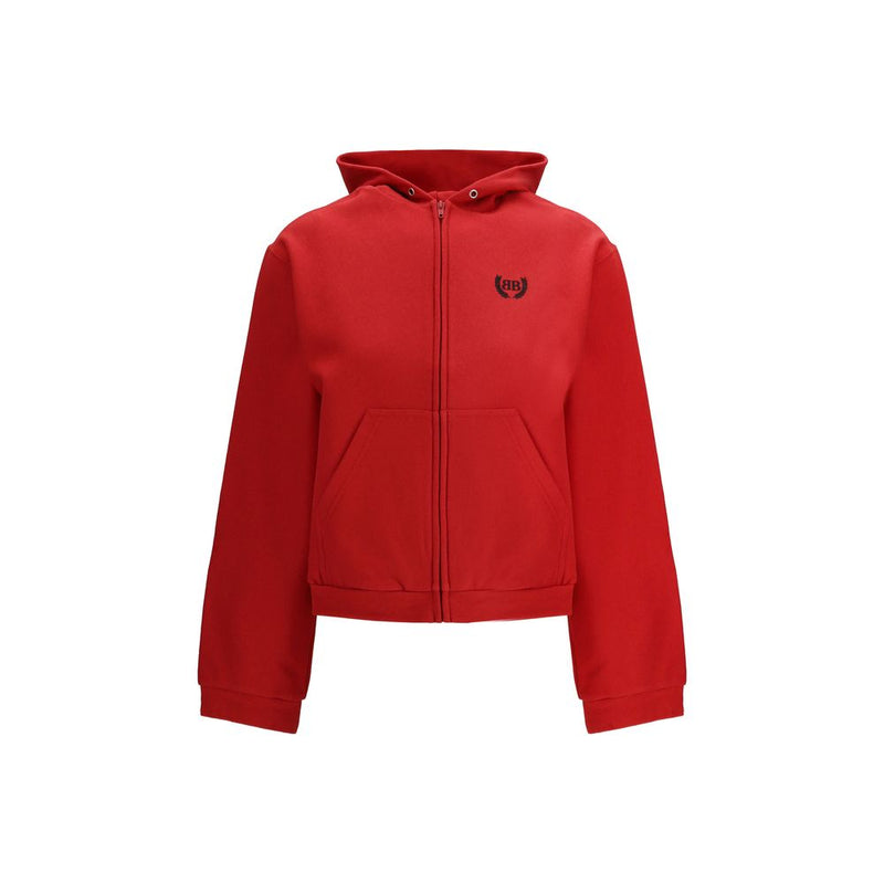 Balenciaga Laurel Classic Multicolor Cotton Zip-Up Hoodie