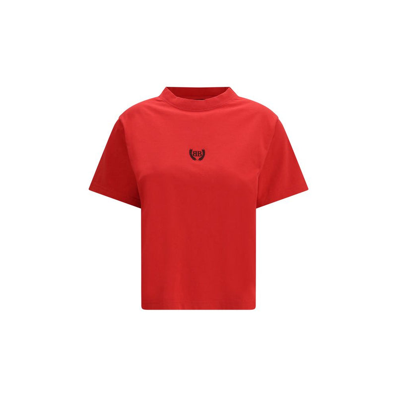 T-shirt Balenciaga Laurel Classic Multicolor en Coton