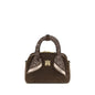 Amiri Brown Calf Leather Bos Taurus Shoulder Bag