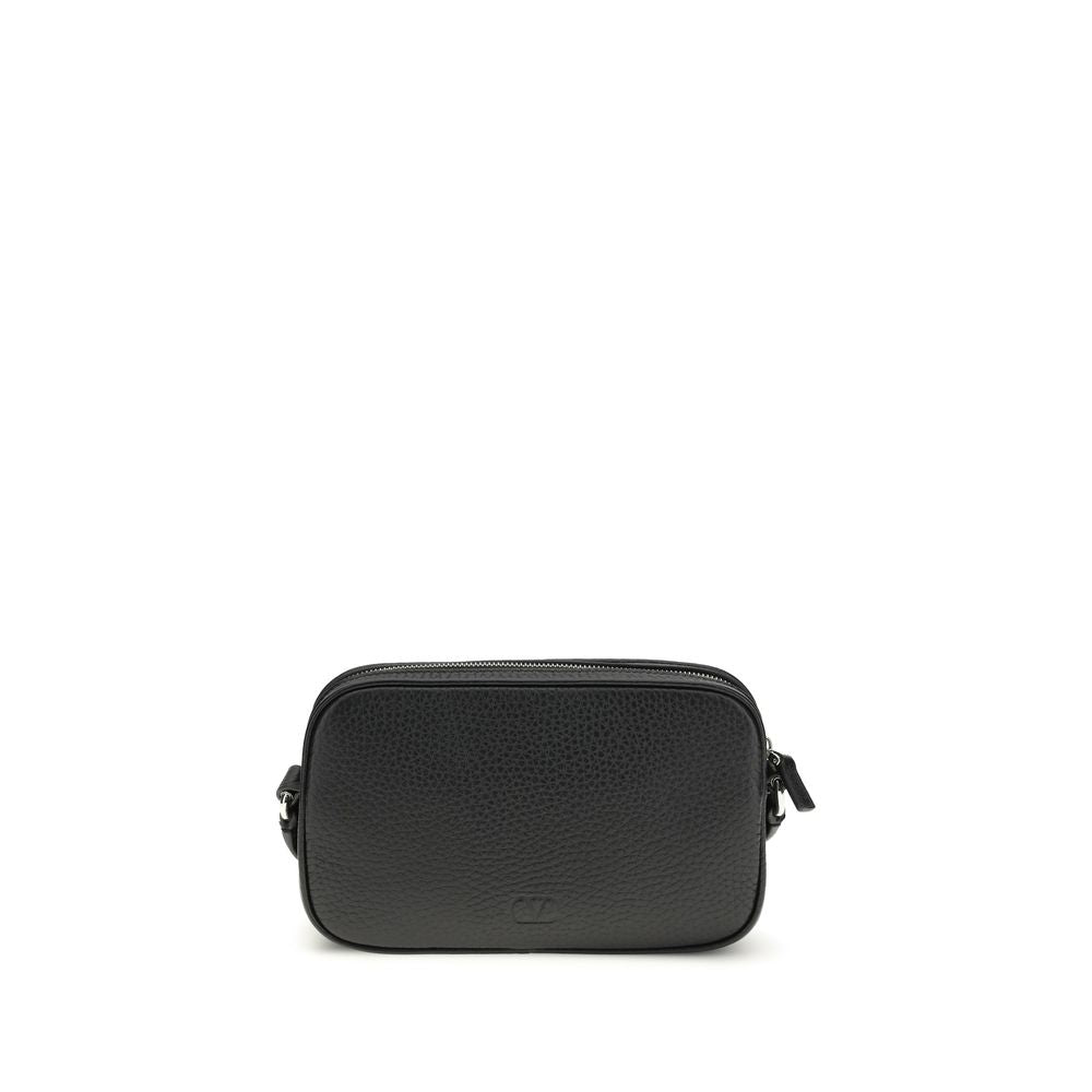 Valentino Garavani Rockstud Mini Shoulder Bag en Cuir Noir