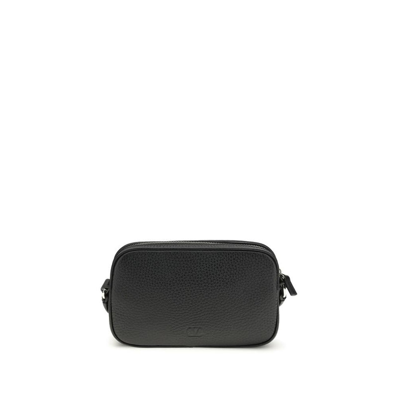 Valentino Garavani Rockstud Mini Shoulder Bag en Cuir Noir