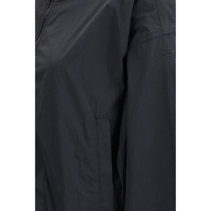 Diesel Black Polyamide Shell Jacket