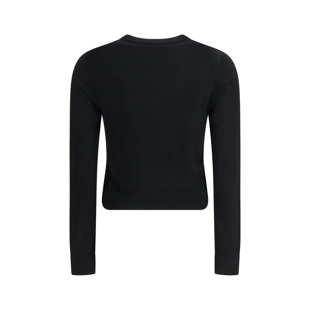 Diesel Black Wool Sweatshirt