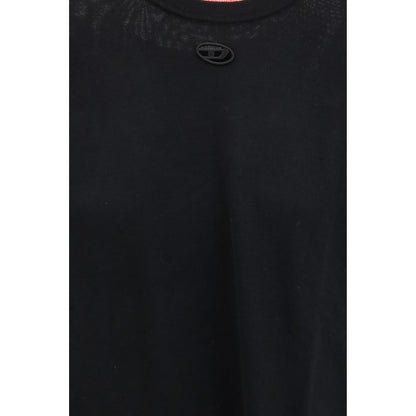 Diesel Black Wool Sweatshirt