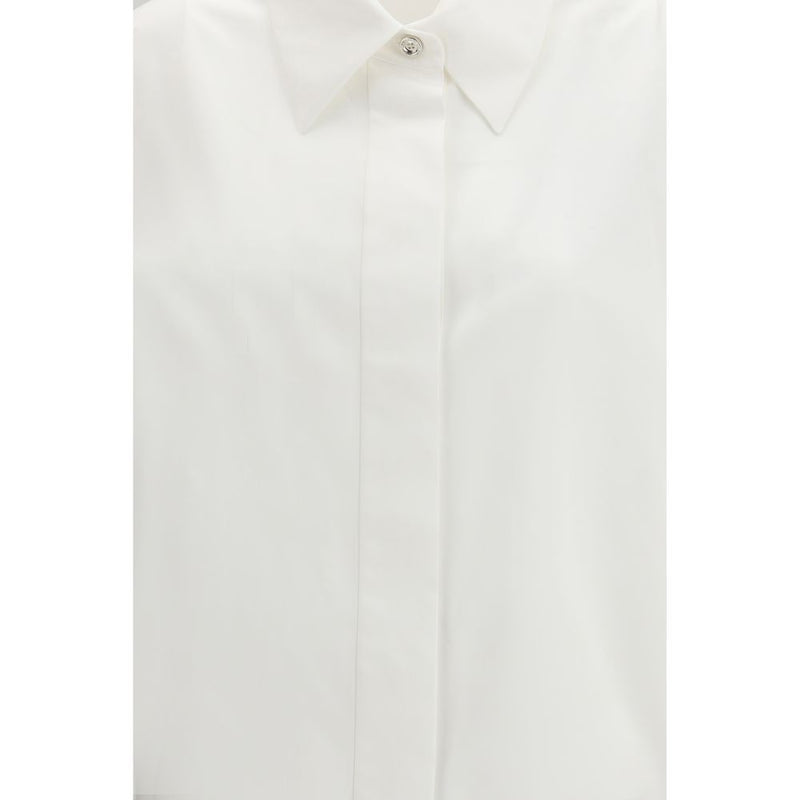 Givenchy White Cotton Poplin Shirt for Women - Elegant & Versatile