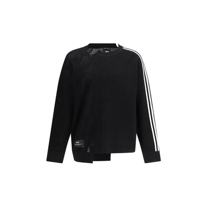 Y-3 Black Viscose Sweatshirt