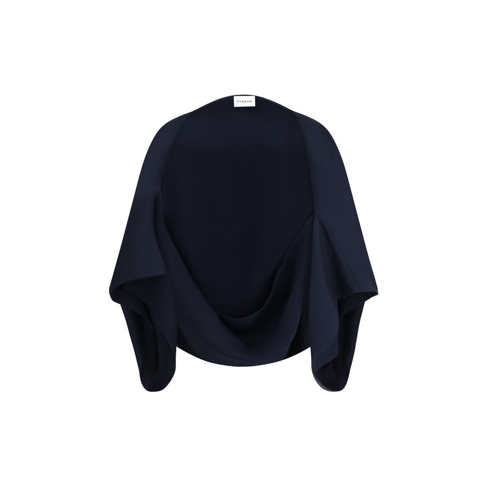 Sweat-shirt bleu PAROSH en polyester