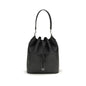 MCM Black Calf Leather Bos Taurus Backet Bag