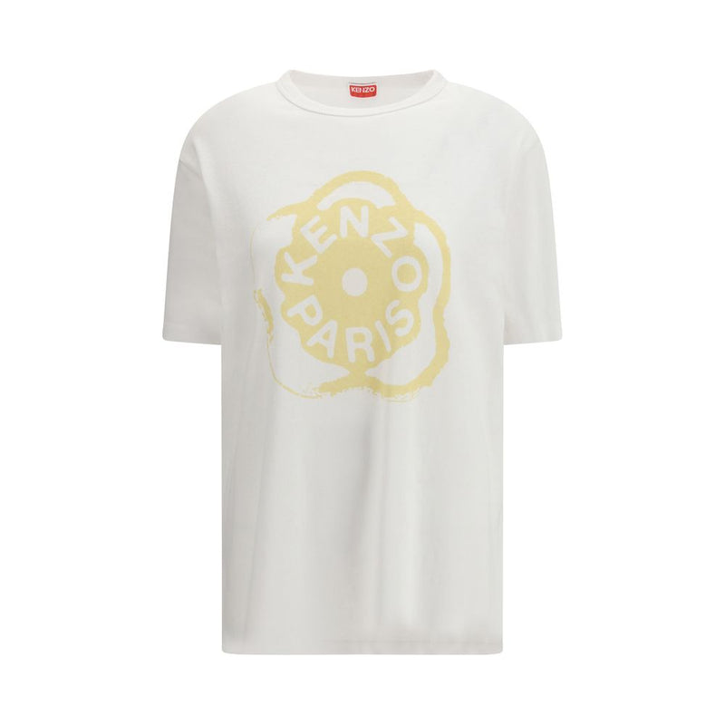 T-shirt en coton blanc Kenzo Boke Flower 2.0 pour femmes