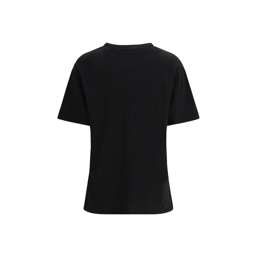 T-shirt en coton noir Kenzo Boke Flower 2.0 pour femmes