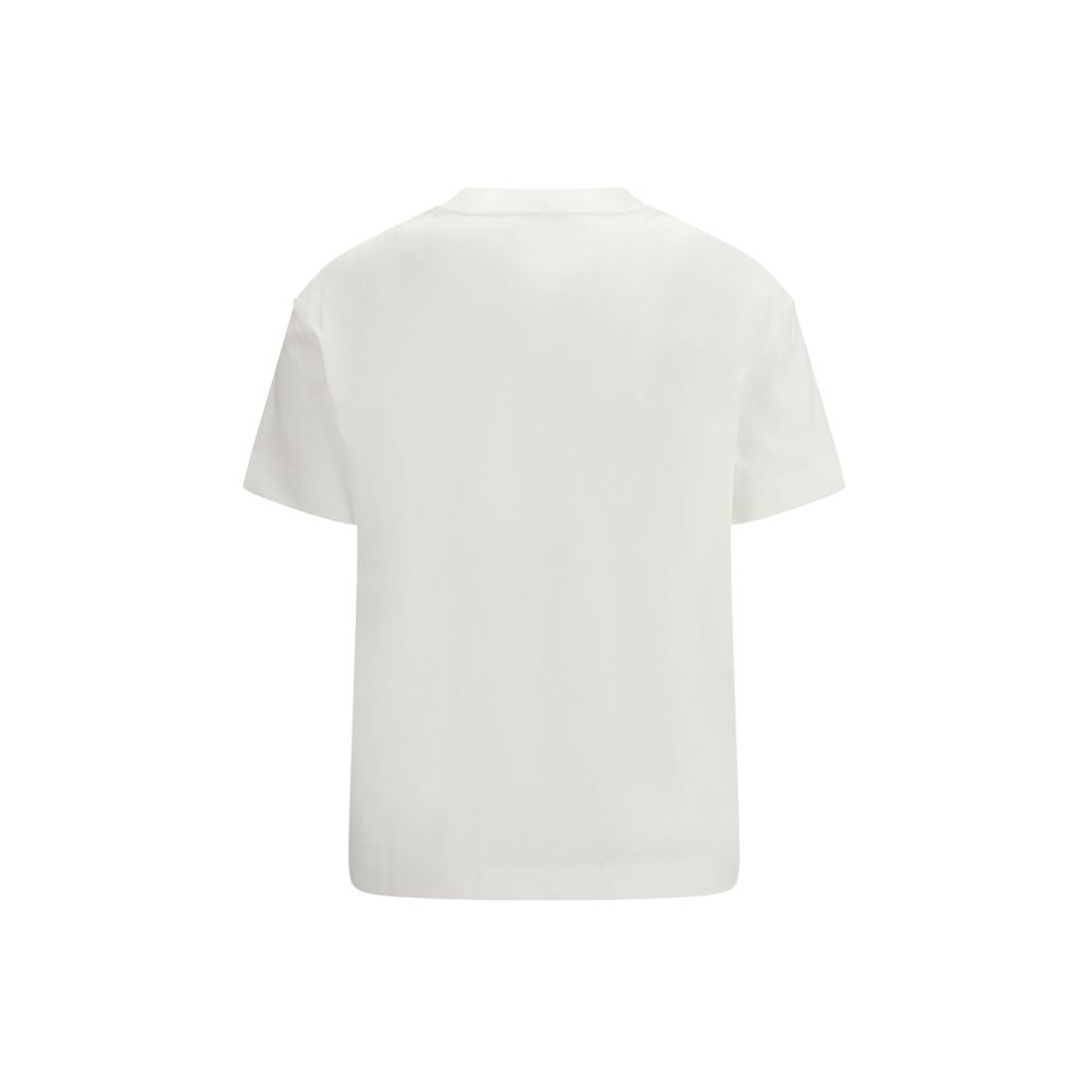 Brunello Cucinelli White Cotton T-Shirt for Women - Effortless Elegance