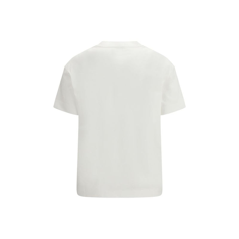 Brunello Cucinelli White Cotton T-Shirt for Women - Effortless Elegance