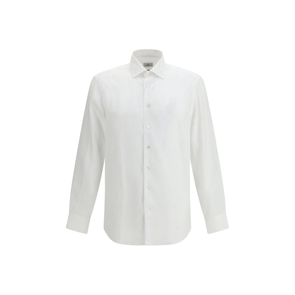 Chemise en Lin Blanche Etro - Élégance Décontractée