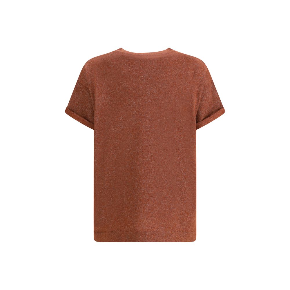 Brunello Cucinelli Multicolor Nylon T-Shirt pour Femmes