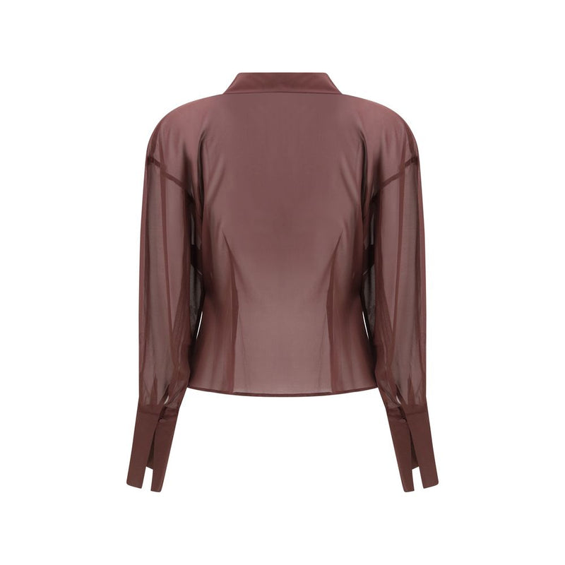 The Andamane Multicolor Silk Shirt - Élégance Drapée