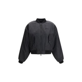 Balenciaga Black Polyamide Bomber Jacket for Women