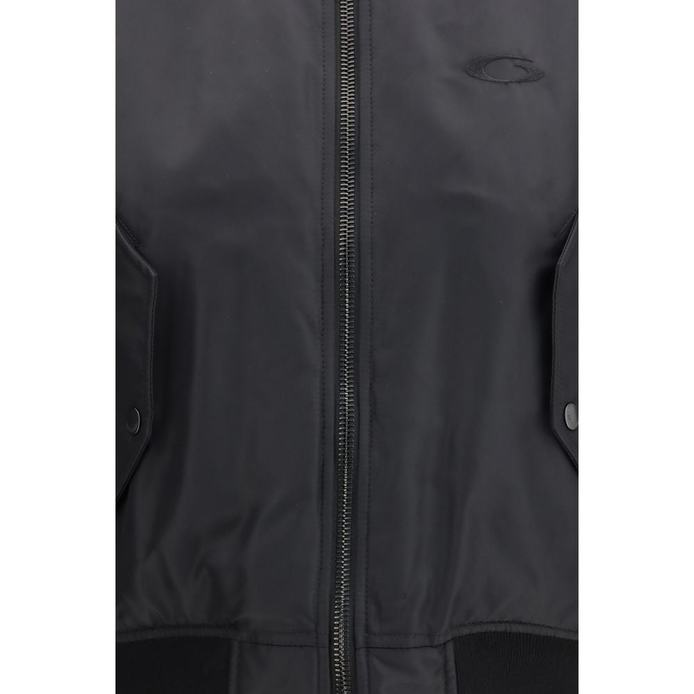 Balenciaga Black Polyamide Bomber Jacket for Women