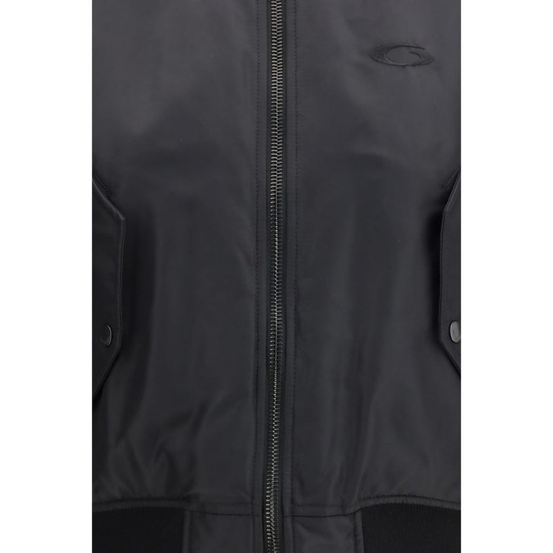 Balenciaga Black Polyamide Bomber Jacket for Women