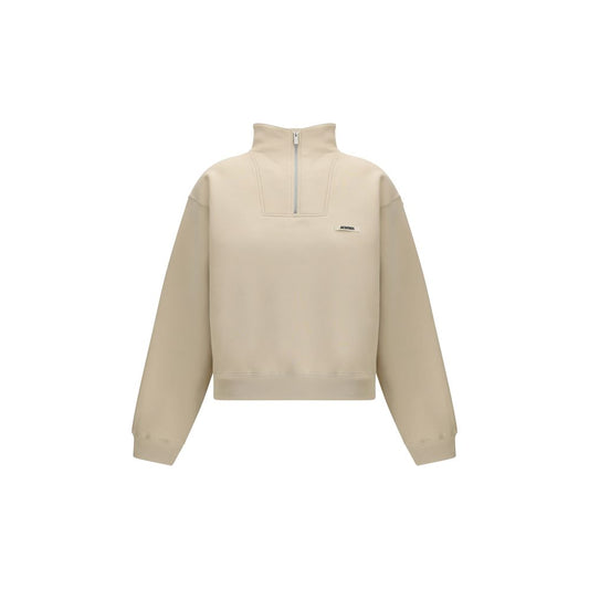 Jacquemus Beige Cotton Sweatshirt