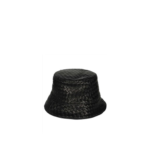 Bob Bottega Veneta en cuir d'agneau noir