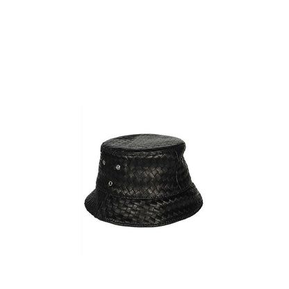 Bob Bottega Veneta en cuir d'agneau noir