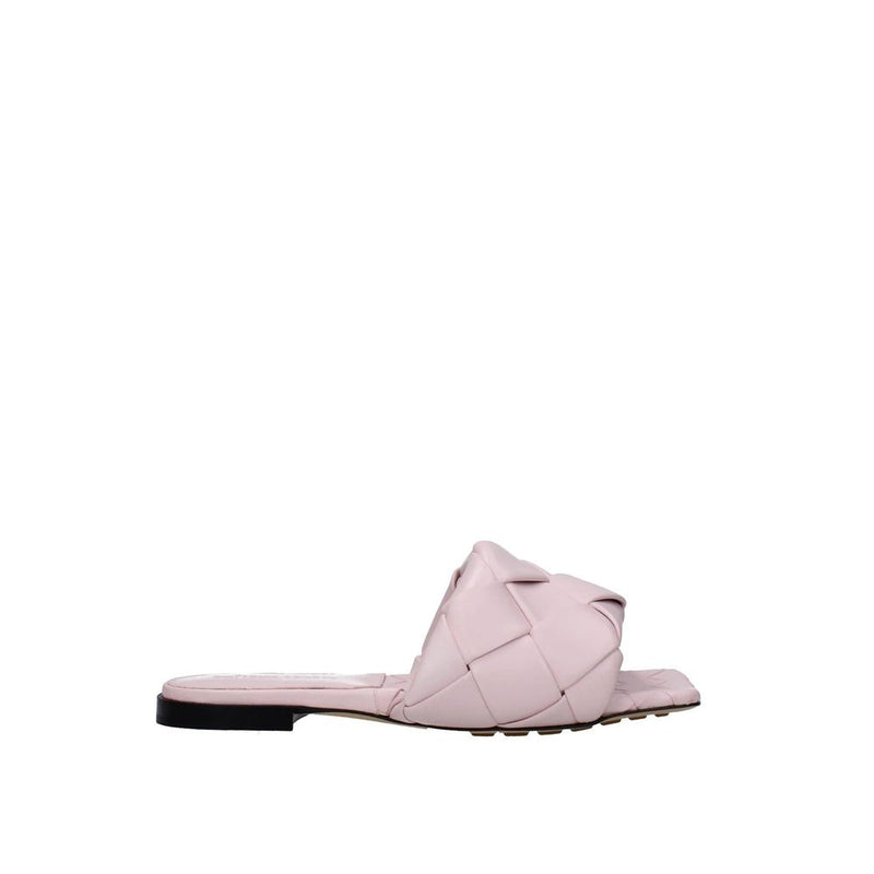 Bottega Veneta Multicolor Calfskin Flat Sandals for Women