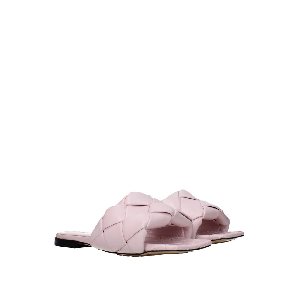 Bottega Veneta Multicolor Calfskin Flat Sandals for Women