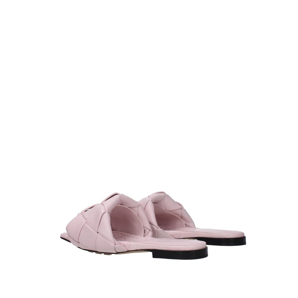 Bottega Veneta Multicolor Calfskin Flat Sandals for Women