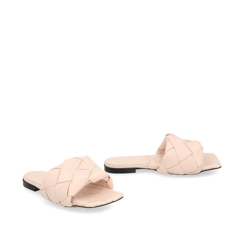 Bottega Veneta Multicolor Leather Flat Sandals for Women