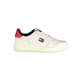 Tommy Hilfiger Bianco Polyurethane Men's Sneakers - Stylish Comfort