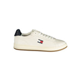 Tommy Hilfiger Bianco Polyurethane Men's Sneaker