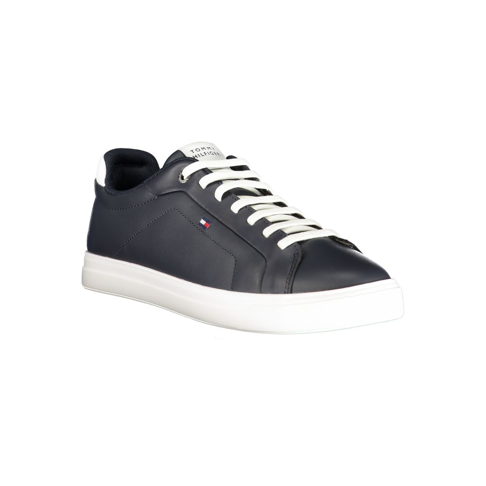 Tommy Hilfiger Blue Polyurethane Men Sneaker - Stylish & Durable