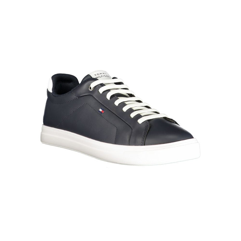 Tommy Hilfiger Blue Polyurethane Men Sneaker - Stylish & Durable