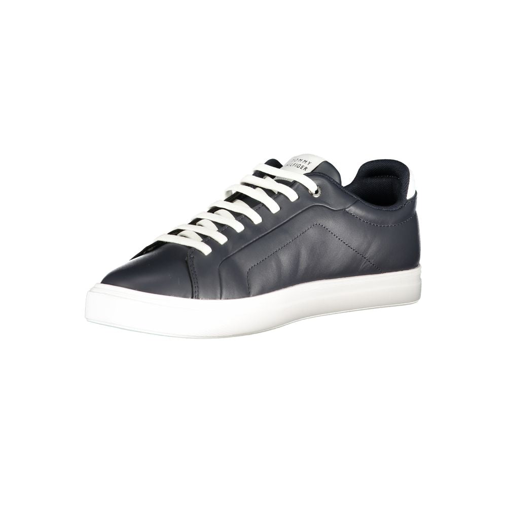 Tommy Hilfiger Blue Polyurethane Men Sneaker - Stylish & Durable
