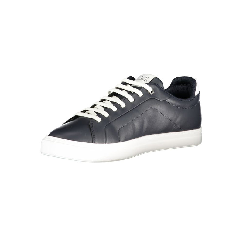Tommy Hilfiger Blue Polyurethane Men Sneaker - Stylish & Durable
