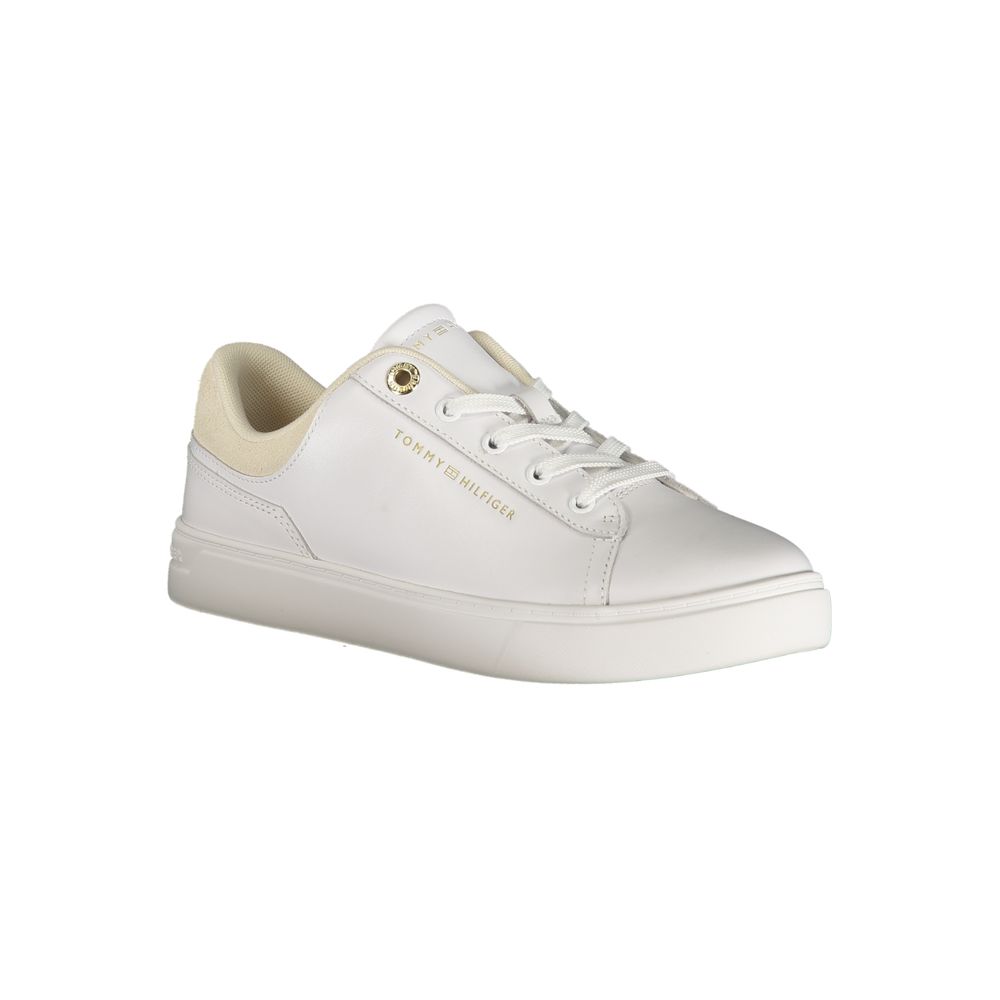 Tommy Hilfiger Bianco Women's Sneakers - Élégantes Low Tops