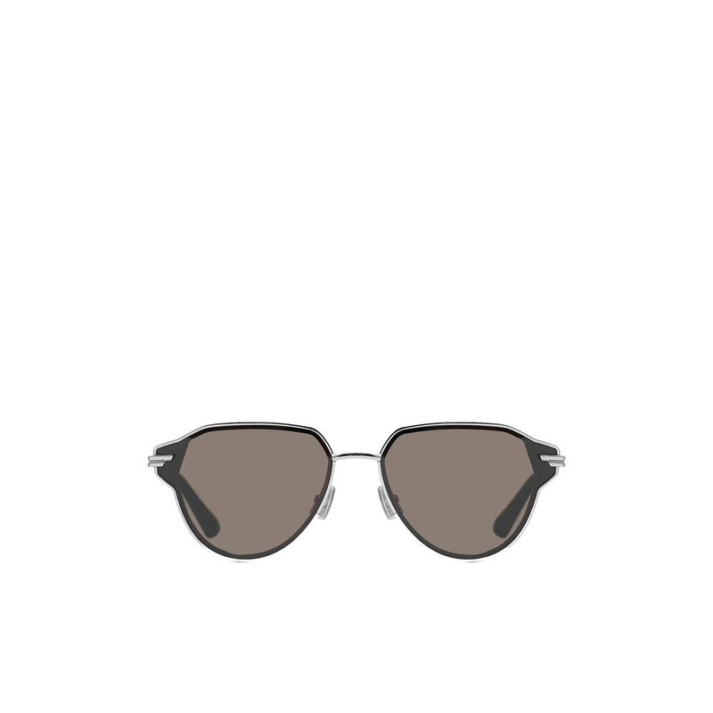 Bottega Veneta Silver Metal Sunglasses - Luxury Women's Eyewear