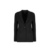 Givenchy Black Elastane Blazer for Women - Elegant & Versatile